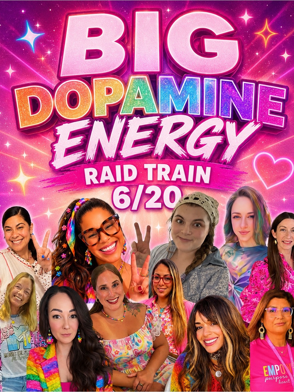 BDE - Big Dopamine Energy Raid Train ๐ง ๐โจ๐๐ - Picture 2 of 2